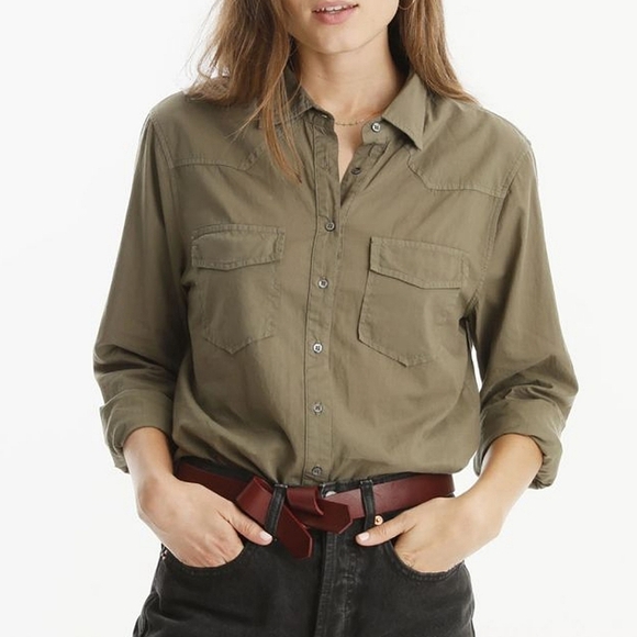 XiRENA Denley Shirt In Green Size XS - Picture 1 of 8